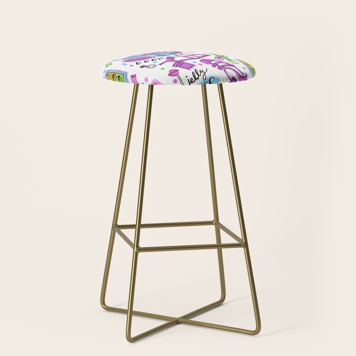 90s Summer  Stool