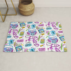 90s Summer  Rug