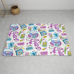 90s Summer  Rug