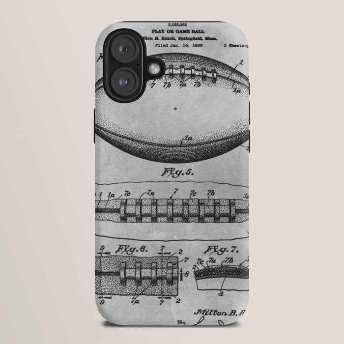 1938 Football iPhone Case