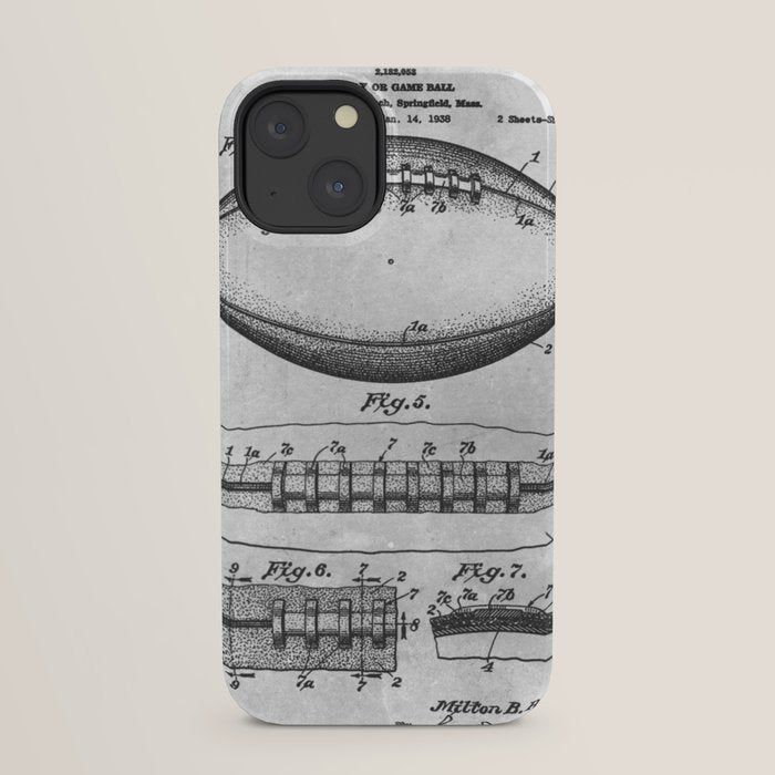 1938 Football iPhone Case
