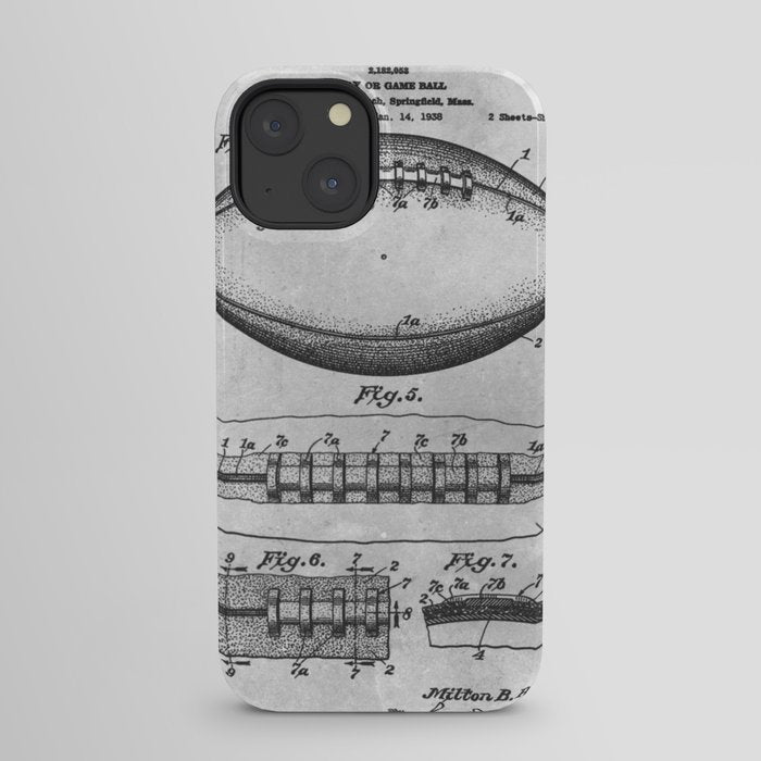 1938 Football iPhone Case