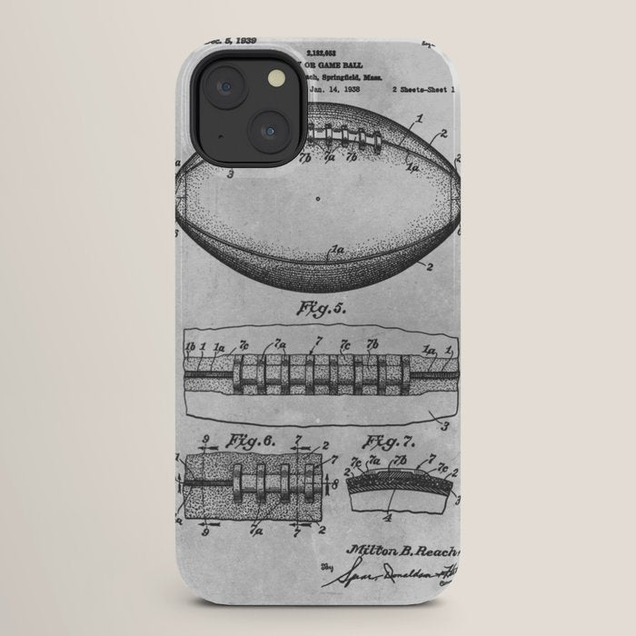 1938 Football iPhone Case
