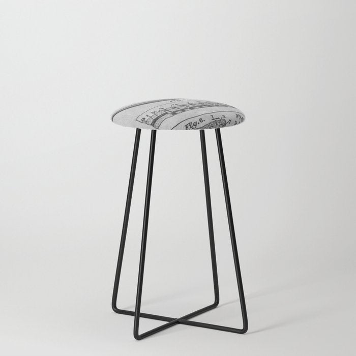 1938 Football Stool