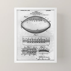1938 Football Mini Art Print