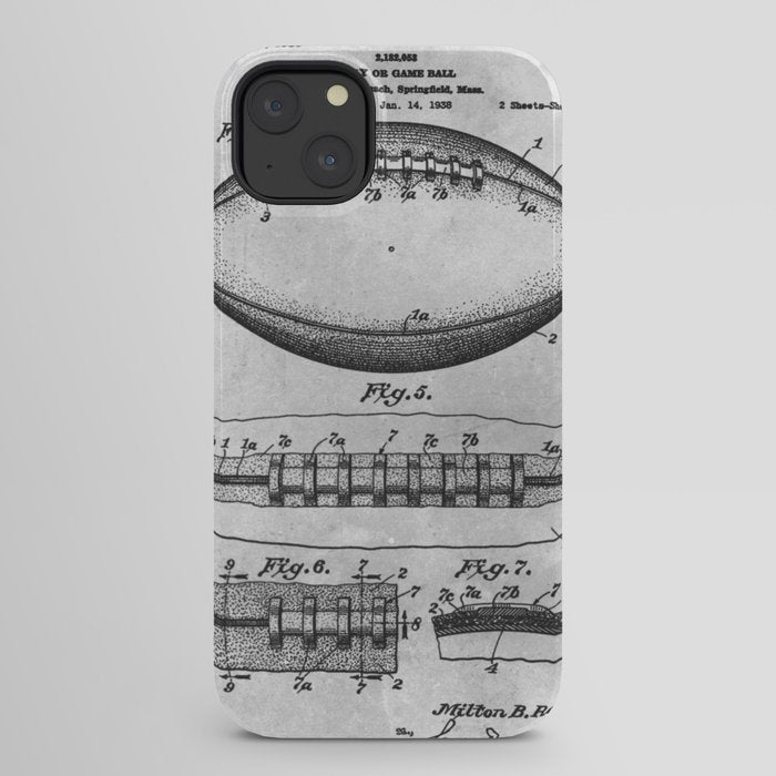 1938 Football iPhone Case