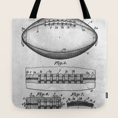 1938 Football Tote Bag