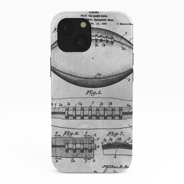 1938 Football iPhone Case