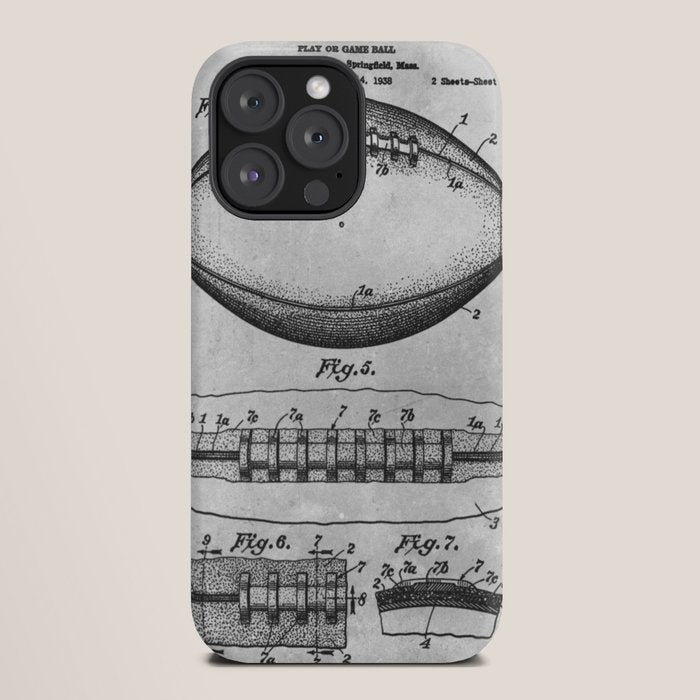 1938 Football iPhone Case