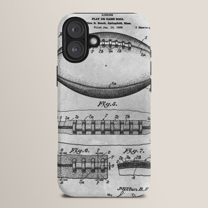 1938 Football iPhone Case