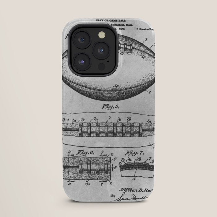 1938 Football iPhone Case