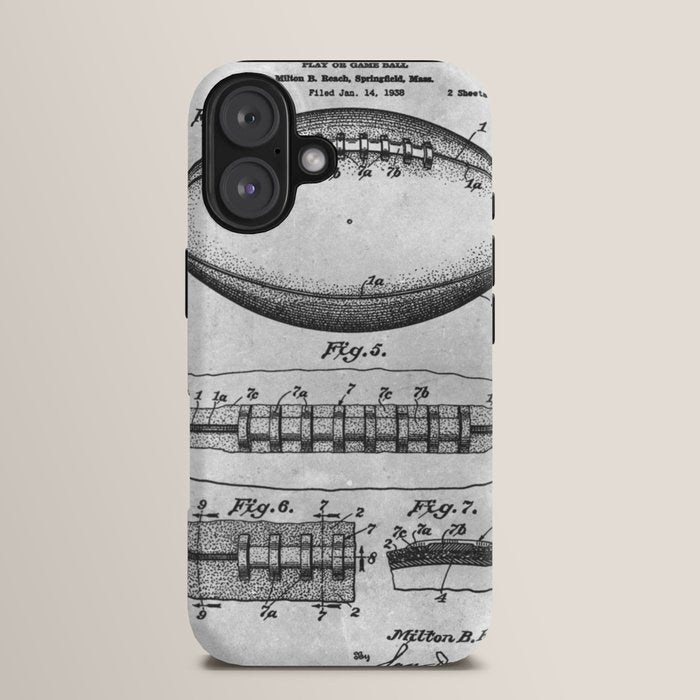 1938 Football iPhone Case