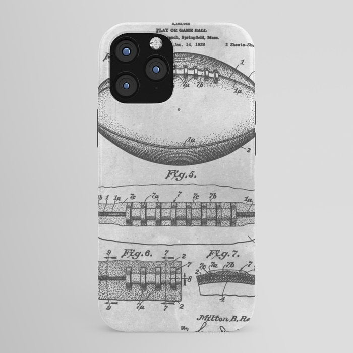 1938 Football iPhone Case