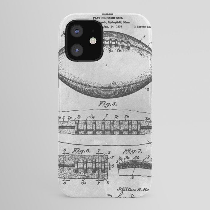 1938 Football iPhone Case