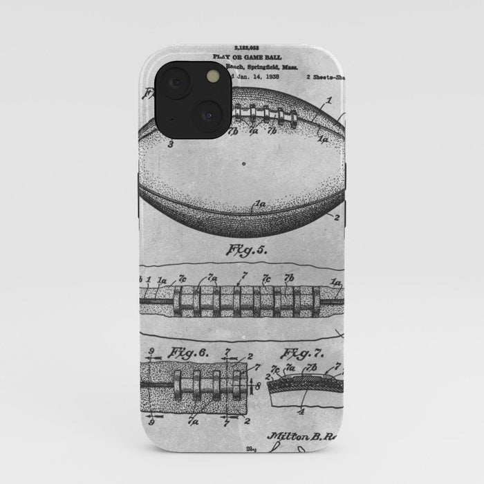 1938 Football iPhone Case