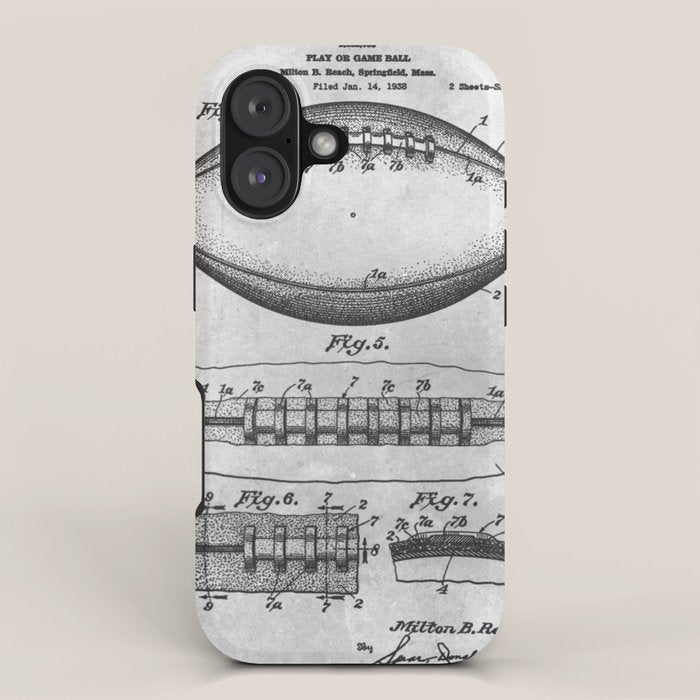1938 Football iPhone Case