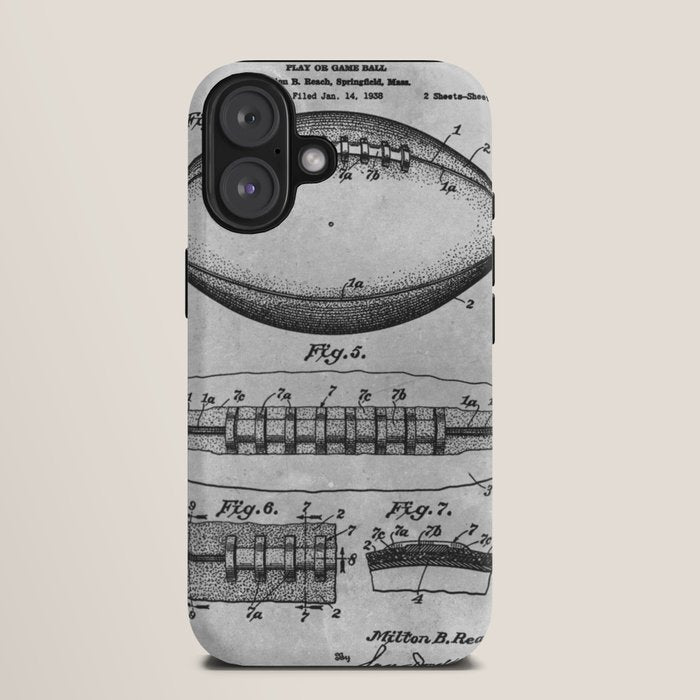 1938 Football iPhone Case