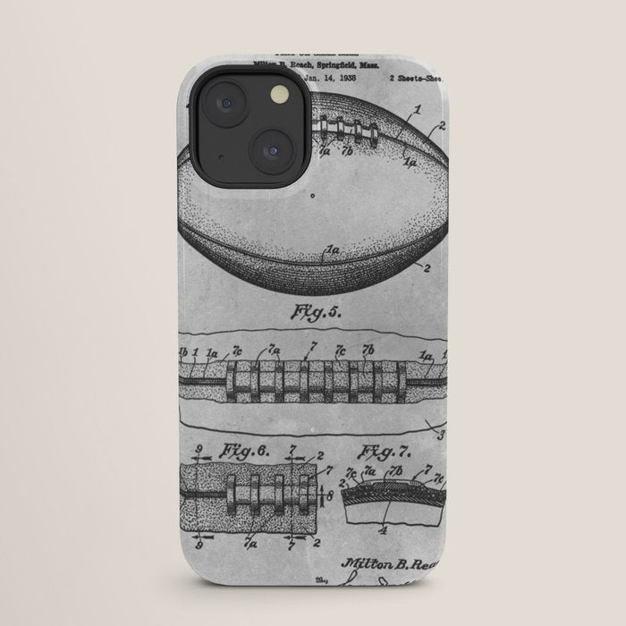 1938 Football iPhone Case