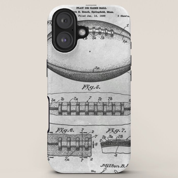 1938 Football iPhone Case