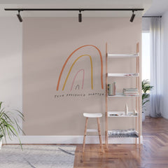 "Your Presence Matters" Wall Mural