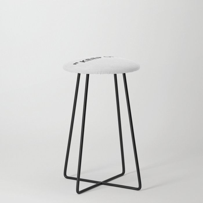 "KEEP OFF" Stool
