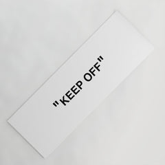 "KEEP OFF" Yoga Mat