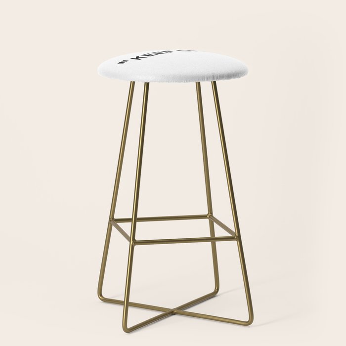 "KEEP OFF" Stool