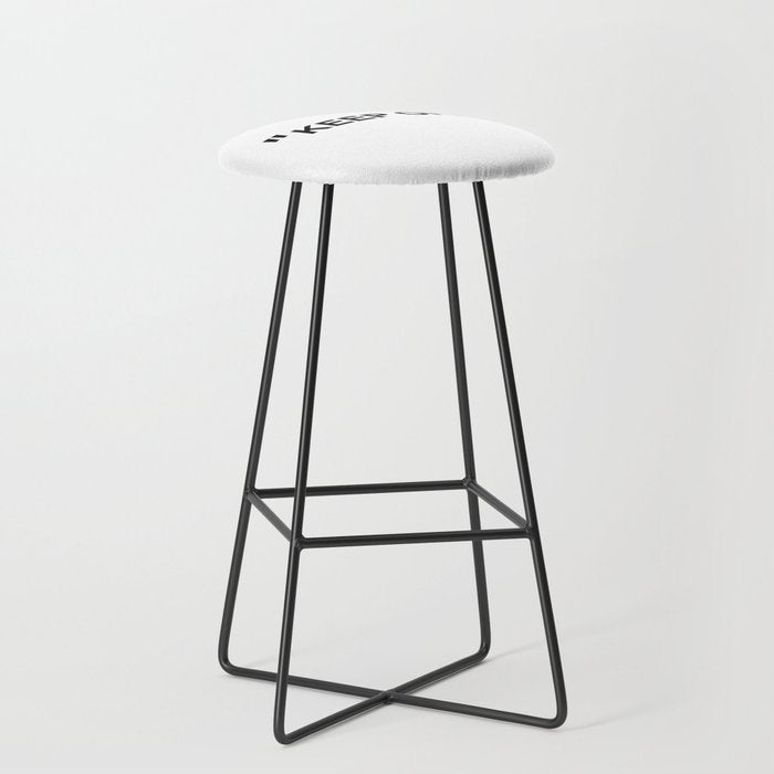 "KEEP OFF" Stool