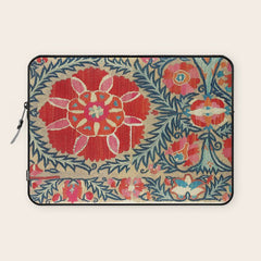 18th Century Suzani Fragment Print Laptop Sleeve