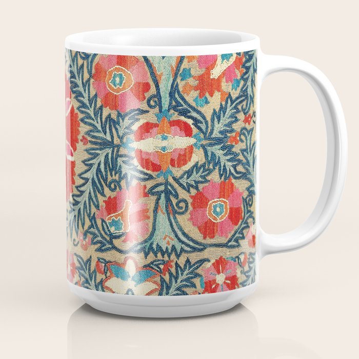 18th Century Suzani Fragment Print Coffee Mug