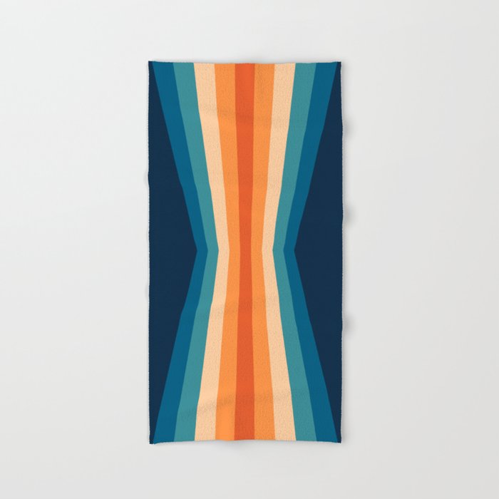 70's Retro Reflection Bath Towel