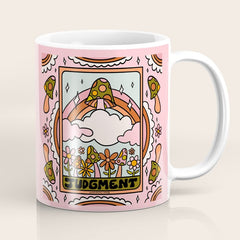 20. Judgment Tarot Mushroom Coffee Mug