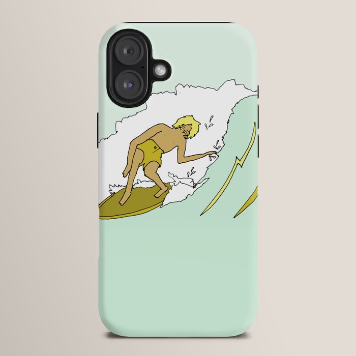 70s outer banks surf // retro surf by surfy birdy iPhone Case