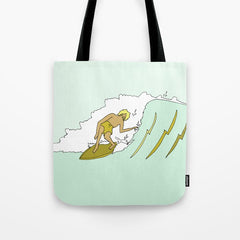 70s outer banks surf // retro surf by surfy birdy Tote Bag