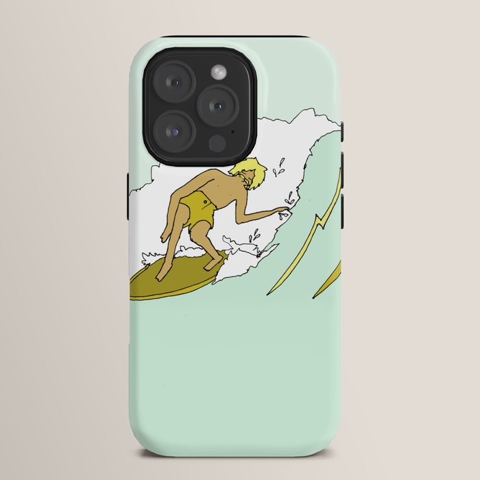 70s outer banks surf // retro surf by surfy birdy iPhone Case