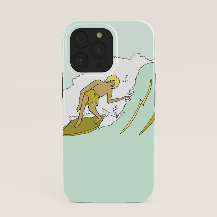 70s outer banks surf // retro surf by surfy birdy iPhone Case