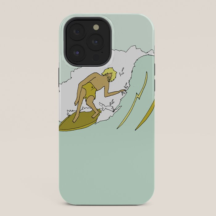 70s outer banks surf // retro surf by surfy birdy iPhone Case