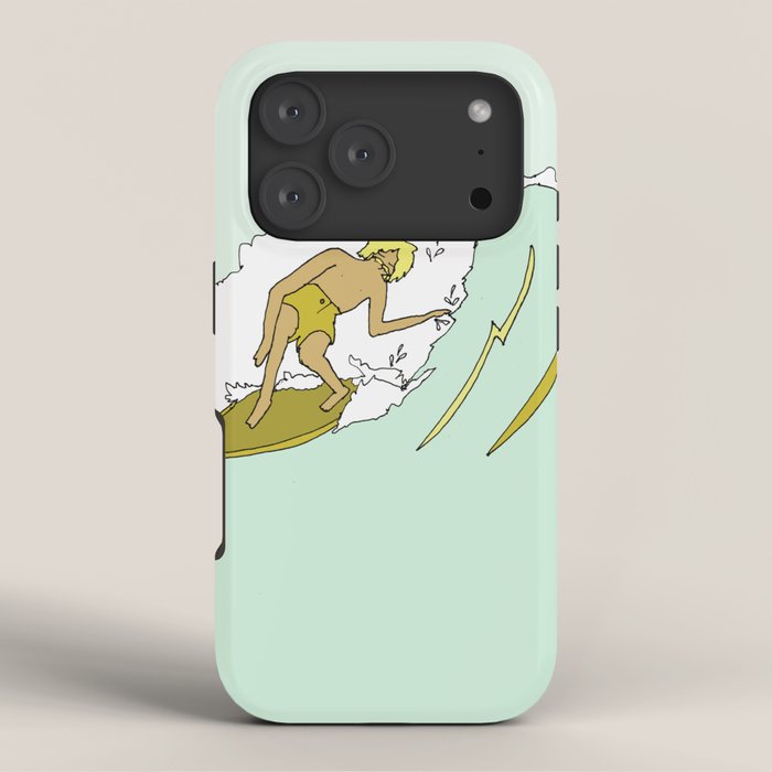 70s outer banks surf // retro surf by surfy birdy iPhone Case
