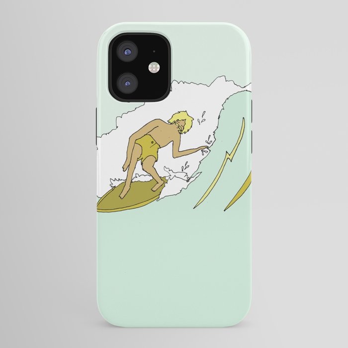 70s outer banks surf // retro surf by surfy birdy iPhone Case
