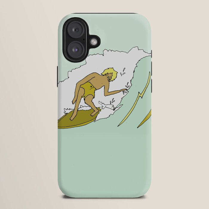 70s outer banks surf // retro surf by surfy birdy iPhone Case