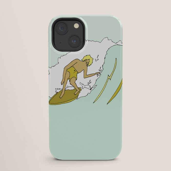 70s outer banks surf // retro surf by surfy birdy iPhone Case