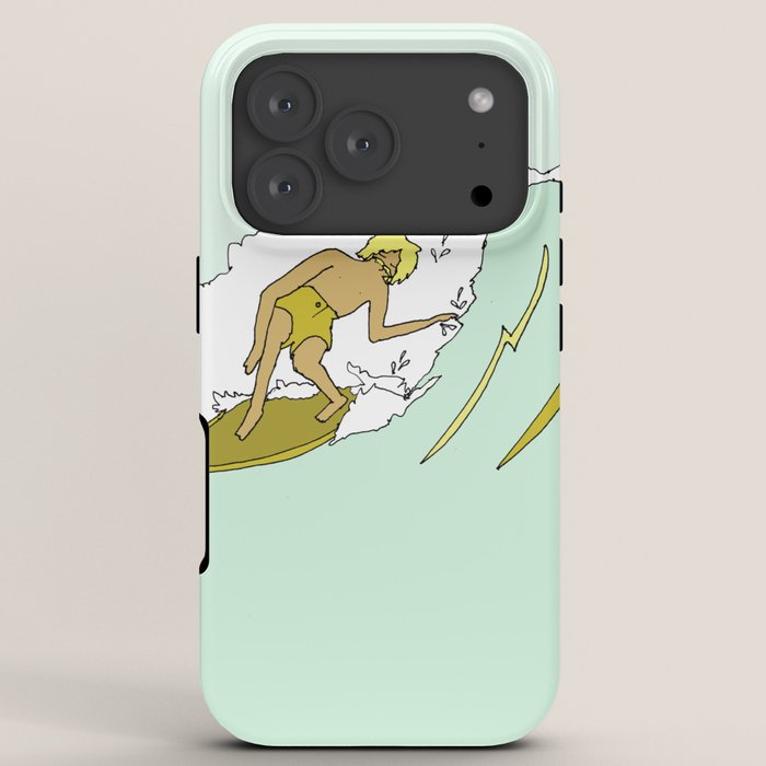 70s outer banks surf // retro surf by surfy birdy iPhone Case