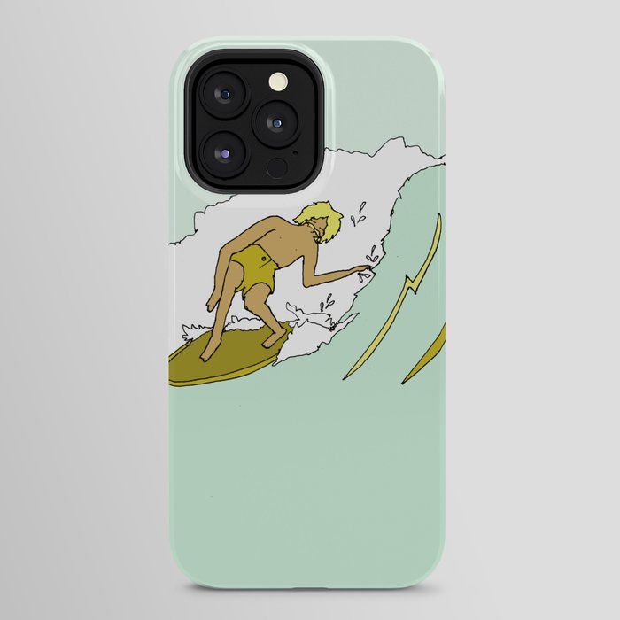 70s outer banks surf // retro surf by surfy birdy iPhone Case