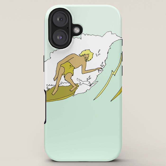 70s outer banks surf // retro surf by surfy birdy iPhone Case