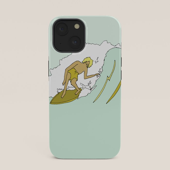 70s outer banks surf // retro surf by surfy birdy iPhone Case