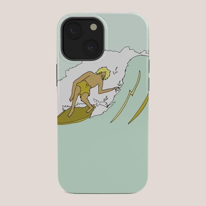 70s outer banks surf // retro surf by surfy birdy iPhone Case