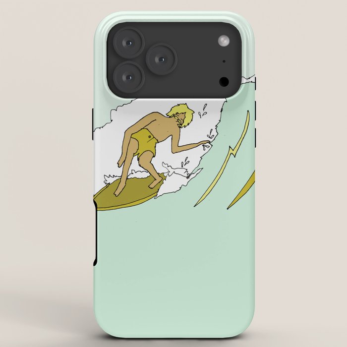70s outer banks surf // retro surf by surfy birdy iPhone Case