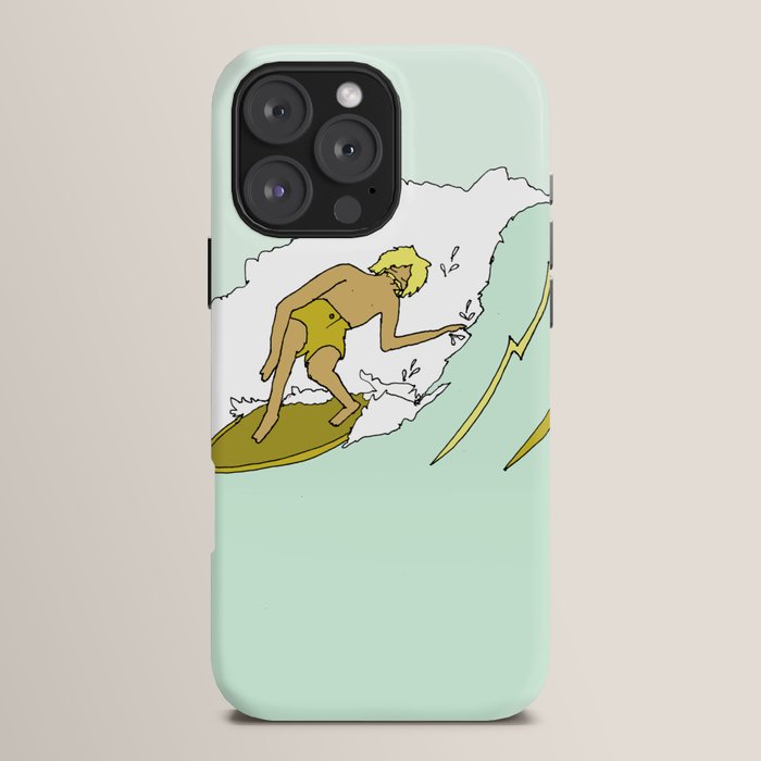 70s outer banks surf // retro surf by surfy birdy iPhone Case
