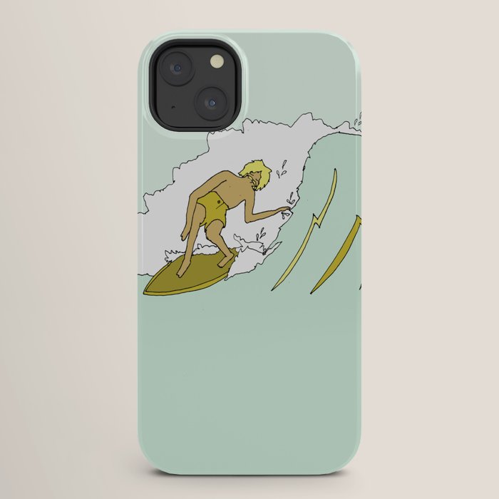 70s outer banks surf // retro surf by surfy birdy iPhone Case