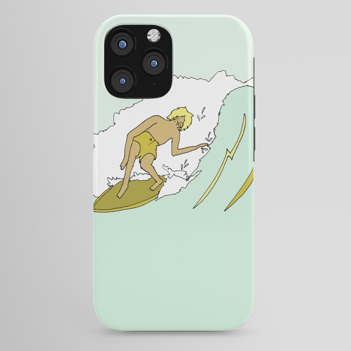70s outer banks surf // retro surf by surfy birdy iPhone Case